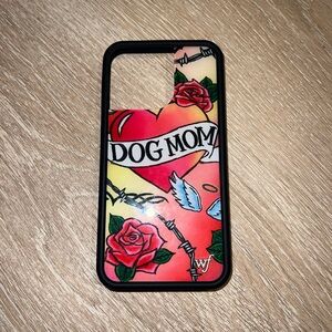 Wildflower Cases Dog Mom Heart Design iPhone 13 Pro Case